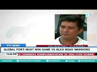 Global Port: Must win game vs. NLEX Road Warriors