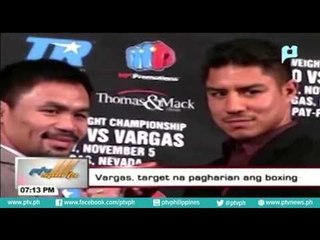 Vargas, target na pagharian ang boxing