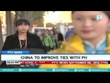 China to improve ties with PH