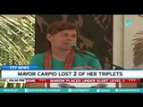Mayor Sara Duterte-Carpio lost 2 of her triplets