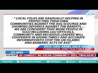 2 member ng ASG, patay matapos ang pakikipagbakbakan sa Patikul, Sulu
