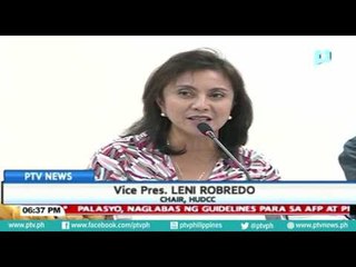 Community-based rehabilitation para sa mga drug user, isinusulong ni VP Robredo
