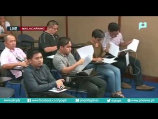 Press briefing ni ASec. Marie Rafael Banaag, September 7, 2016
