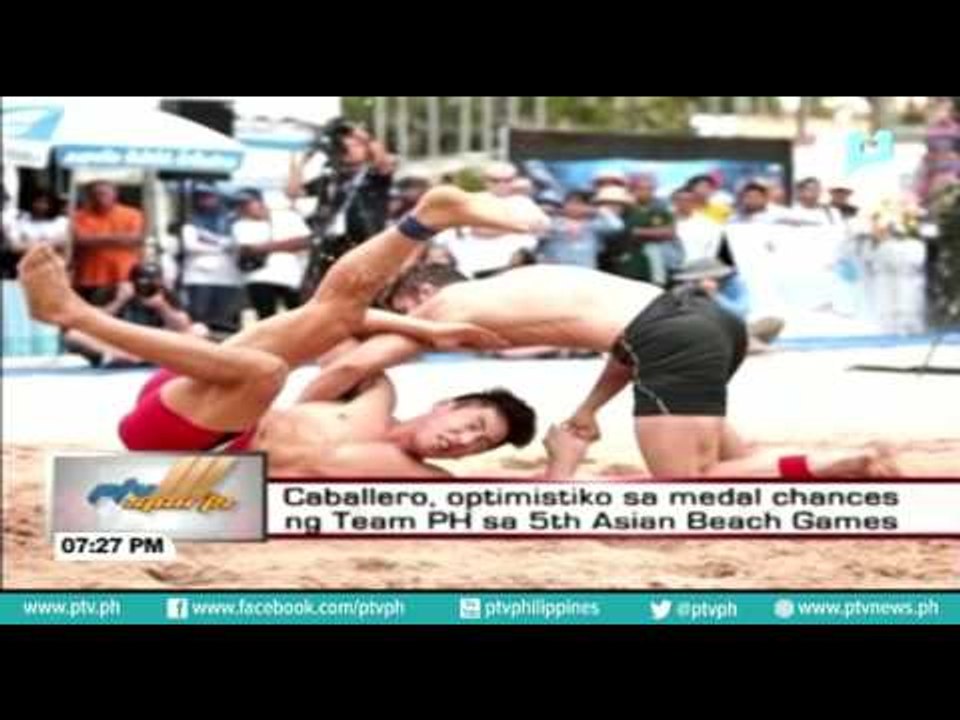 Caballero, optimistiko sa medal chances ng Team PH sa 5th Asian Beach Games