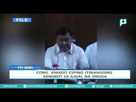 Cong. Amado Espino itinangging sangkot sa iligal na droga