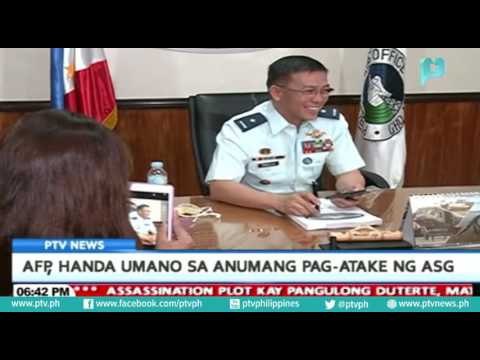 AFP, handa umano sa anumang pag-atake ng ASG