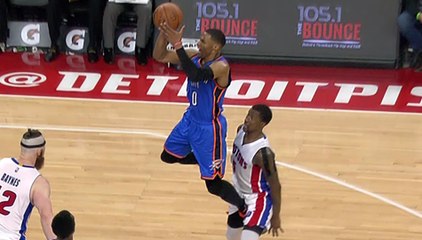 Russell Westbrook Kicks Kentavious Caldwell-Pope In the Nuts