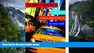 Big Sales  Gerry Frank s Where to Find It, Buy It, Eat It in New York  Premium Ebooks Online Ebooks