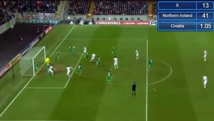 Duje cop Goal HD - Northern Ireland 0-2 Croatia - 15.11.2016 HD