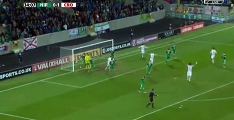 Duje Cop Goal - N.Ireland 0-2 Croatia - 15.11.2016 HD