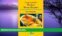 Deals in Books  Langenscheidt s Pocket Menu Reader Germany  Premium Ebooks Best Seller in USA