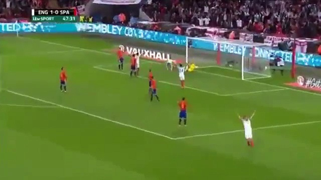 Vardy Amazing Goal 2 0 England vs Spain (Mannequin Challenge Pose) Friendly Match 15 11 2016
