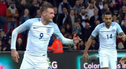 jamie vardy Mannequin Challenge celebration  England VS spain 15.11.2016