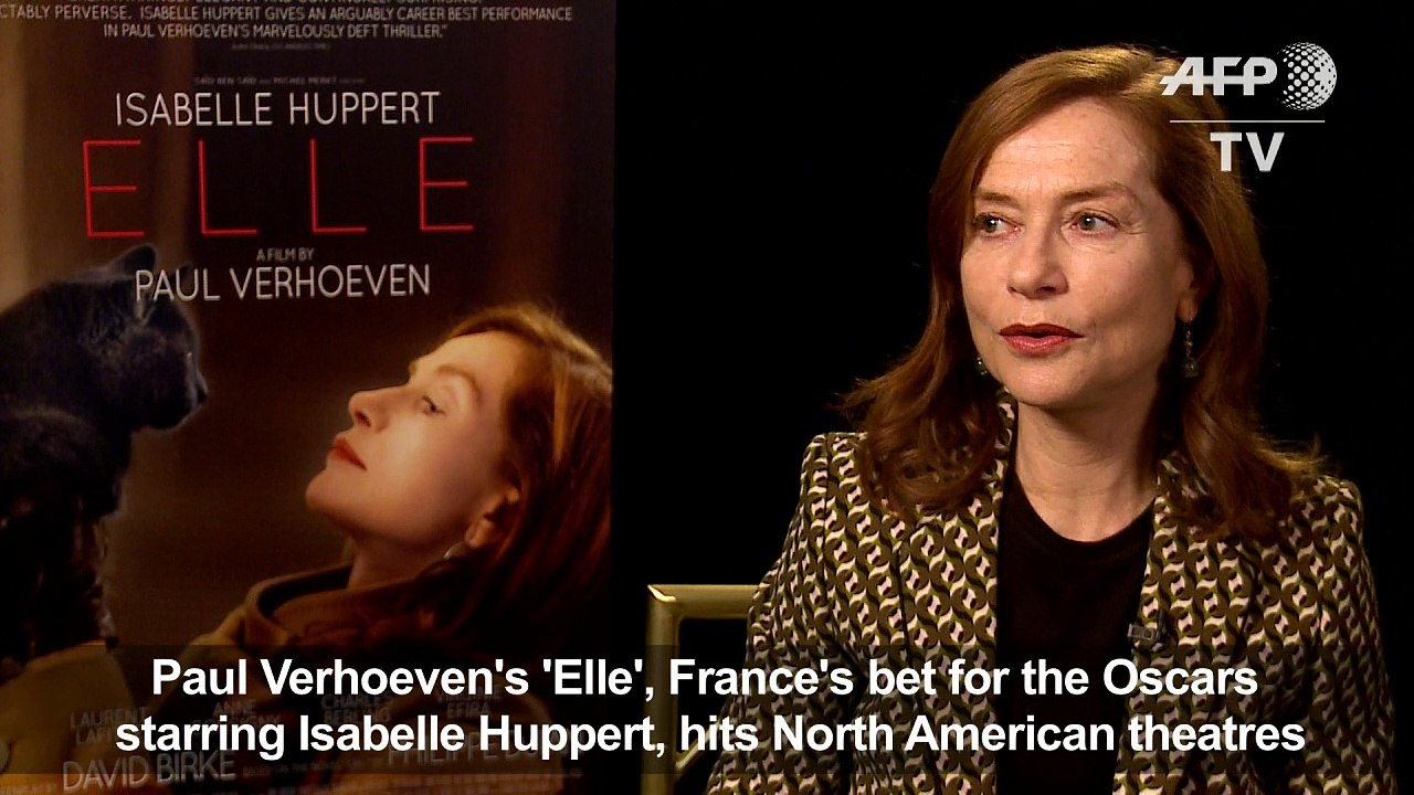 French bet for Oscars, Elle, hits US theatres