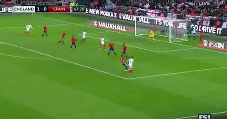 Jamie Vardy Goal - England 2-0 Spain  15.11.2016 HD