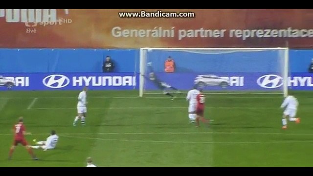 All goals - Czech Republic 1 - 1 Denmark 15.11.2016