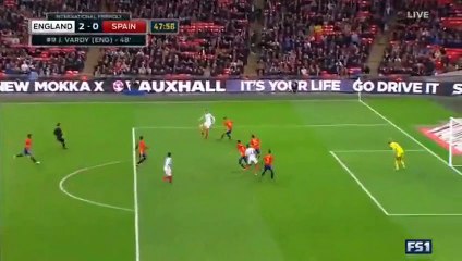 2-0 Jamie Vardy Goal HD - England vs Spain - 15.11.2016 HD