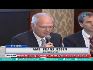 Relasyon ng PH at EU larangan ng kalakalan, hindi apektado ng giyera vs. droga