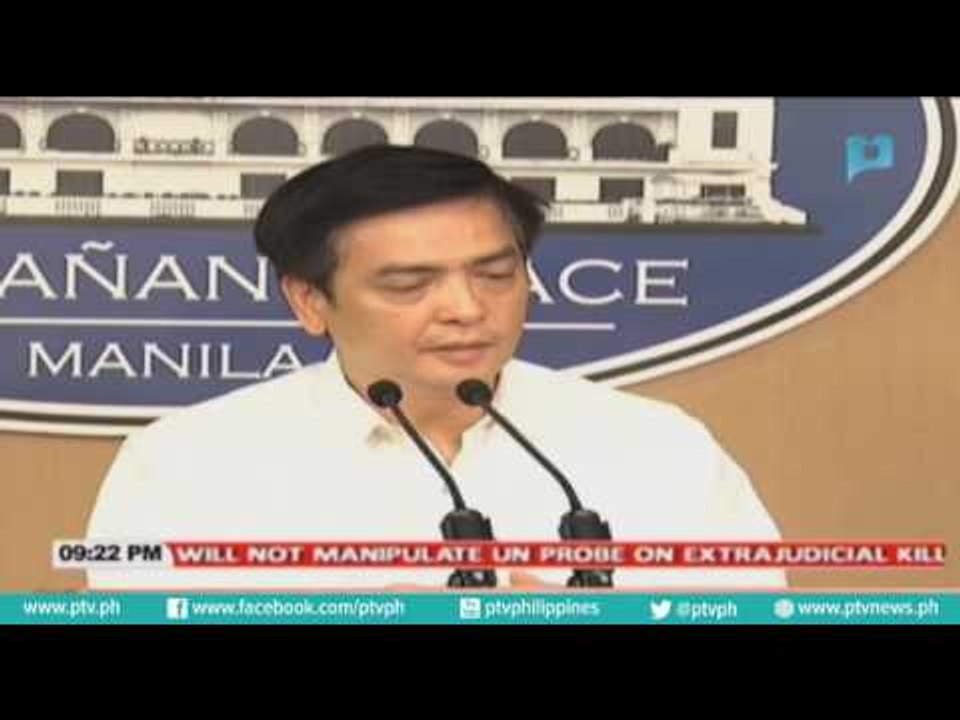 DFA: Government will not manipulate UN probe on extrajudicial killings