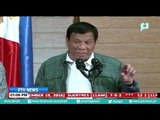 Pres. Duterte, humingi ng karagdagang 6 na buwan para sugpuin ang problema ng droga