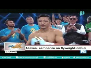 Nietes, kampante sa flyweight debut