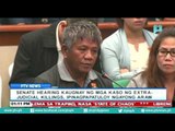 Senate hearing kaugnay ng mga kaso ng extra-judicial killings, ipinagpapatuloy ngayong araw