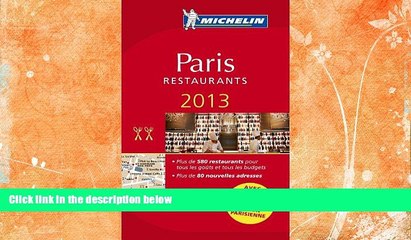 Deals in Books  Michelin Guide Paris 2013 (in French) (Michelin Guide/Michelin) (French Edition)