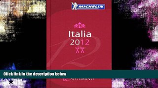 Deals in Books  MICHELIN Guide Italia 2012: Hotels   Restaurants (Michelin Red Guide Italia