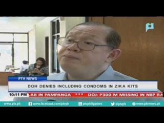 DOH denies including condoms in Zika kits