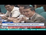 Amendments to Anti-Wiretapping Law, sought