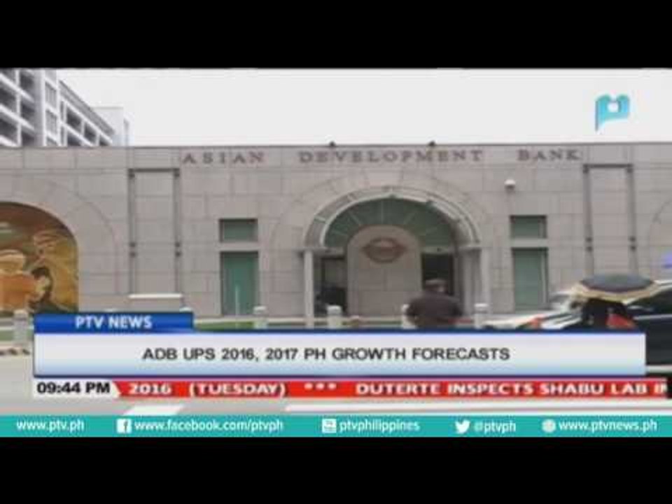 ADB ups 2016, 2017 PH growth forecast