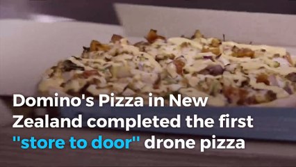 Domino's delivers world's first ever pizza by drone