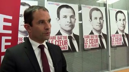Présidentielle : Macron va "permettre un second tour entre la droite et l'extrême droite", lance Hamon