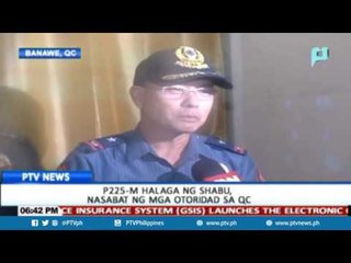 P225-M halaga ng shabu, nasabat ng mga otoridad sa QC
