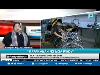Panayam kay COO of the Tahanang Walang Hagdanan Joy Garcia tungkol sa kapakanan ng mga PWDs
