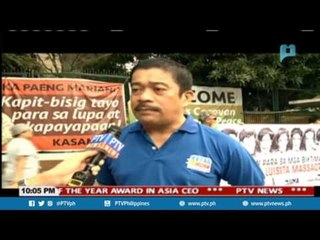 Hacienda Luisita farmers continue to call for justice