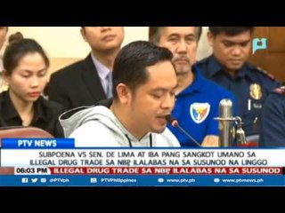 Subpoena vs De Lima atpb. sangkot umano sa illegal drug trade sa NBP, ilalabas sa susunod na linggo