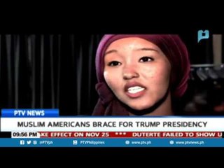 Muslim Americans brace for Trump presidency
