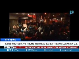 Kilos-protesta vs. Trump, inilunsad sa iba't ibang lugar sa US