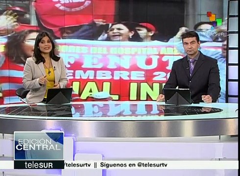 Perú: trabajadores del sector salud inician paro nacional e indefinido