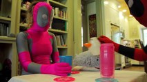 Kid Deadpool vs Pink Girlpool Superheroes fun in real life comic | Meet pink girlpool Superhero Kids