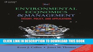 Ebook Environmental Economics and Management: Theory, Policy and Applications Free Read