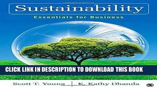 Best Seller Sustainability: Essentials for Business Free Read