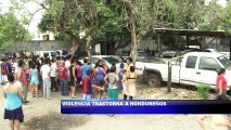 Violencia trastorna a hondureños