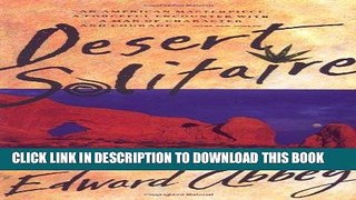 Best Seller Desert Solitaire Free Read