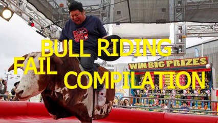 Funny bull riding fail compilation