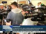 Paraguay: identifican restos óseos de desaparecidos durante dictadura