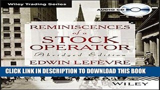 Best Seller Reminiscences of a Stock Operator Free Read