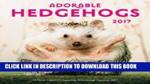 Best Seller Adorable Hedgehogs Mini 2017: 16-Month Calendar September 2016 through December 2017