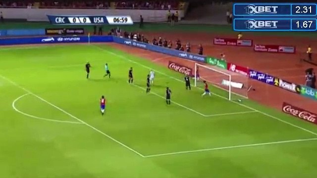 Venegas Big Chance - Costa Rica vs USA 15.11.2016